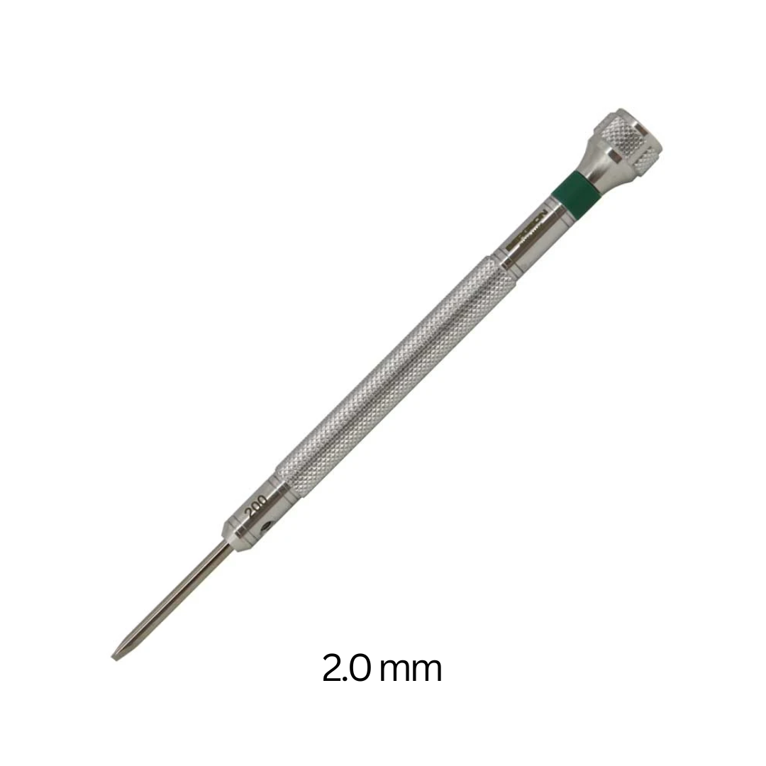 Bergeon 30080 Swiss Made Watchmaker Screwdriver, Individual Replacement Screwdriver, Various Sizes Available