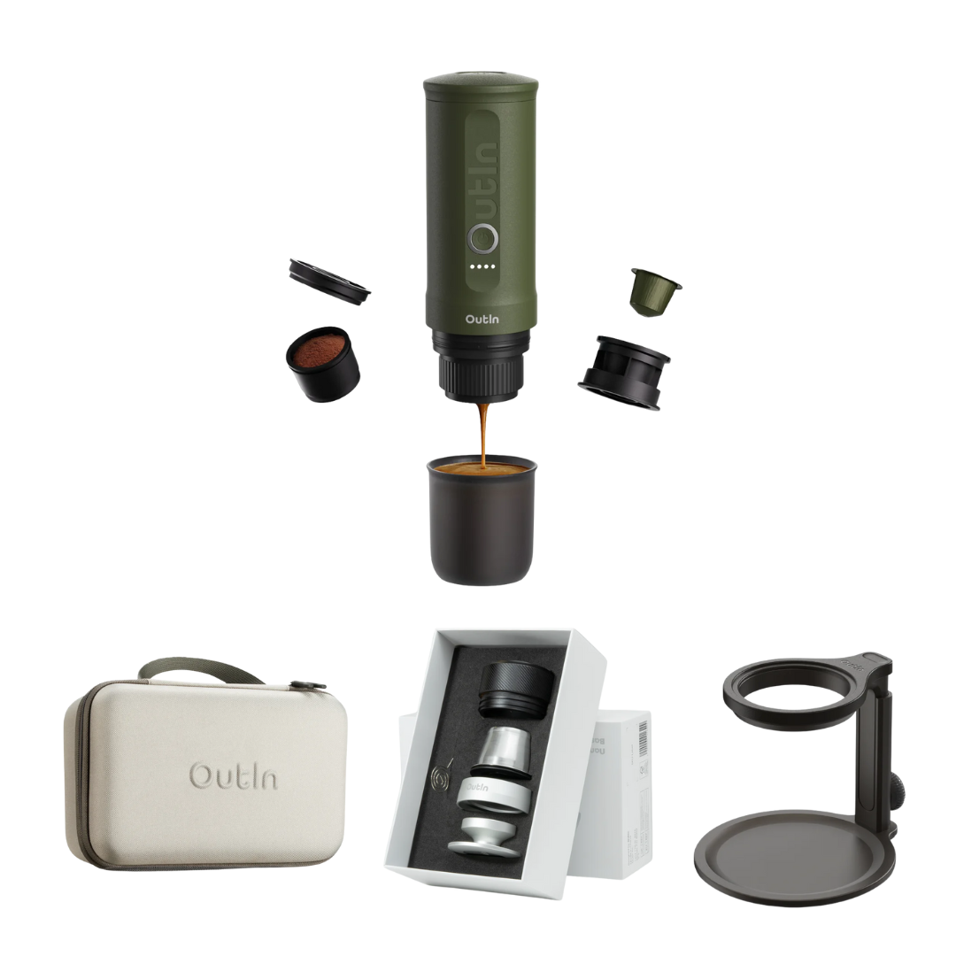 Ultimate OutIn Nano Bundle – Complete Portable Espresso Kit