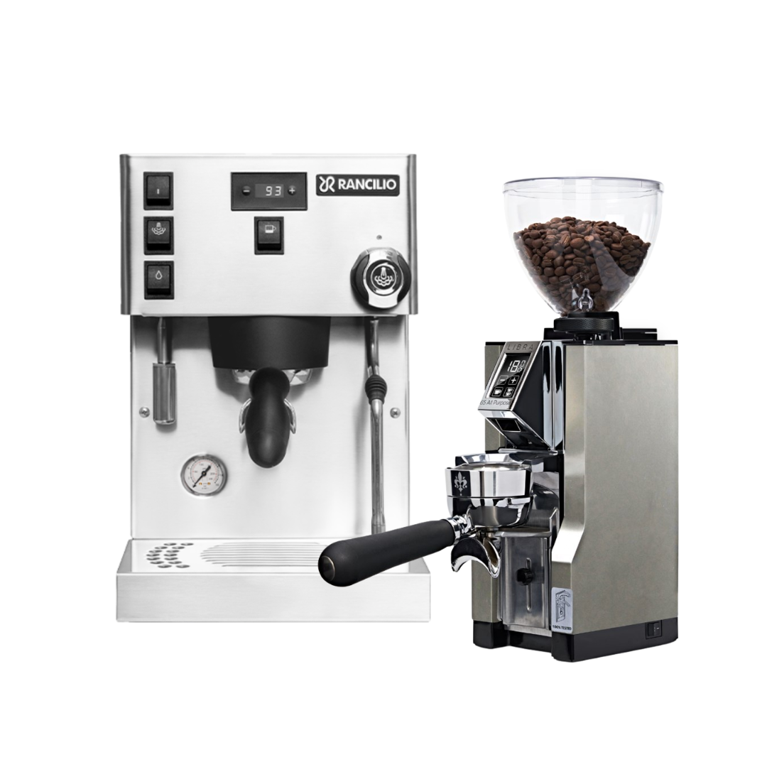 Rancilio Silvia Pro X + Eureka Mignon Libra 65 All Purpose