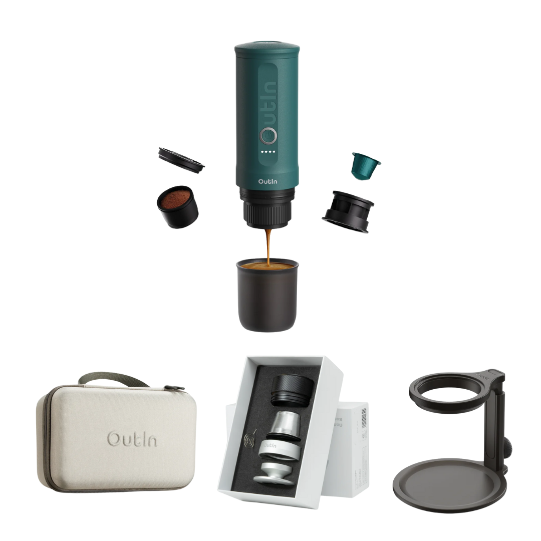 Ultimate OutIn Nano Bundle – Complete Portable Espresso Kit
