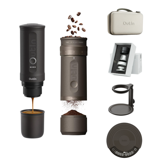 OutIn Nano Ultimate Pro Bundle – The Complete Portable Espresso Upgrade