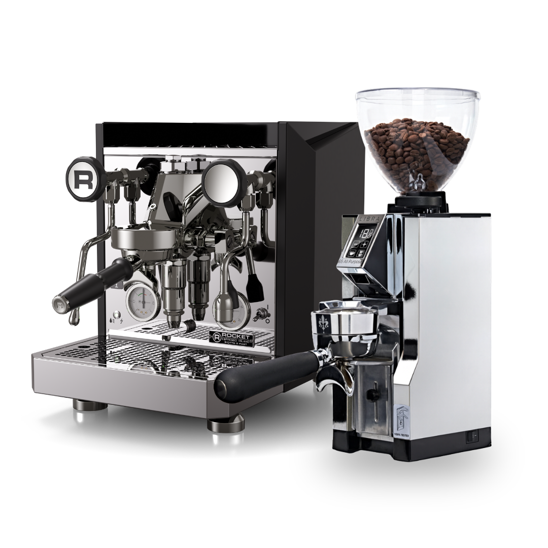 Rocket Giotto R Fast + Eureka Mignon Libra 65 All Purpose