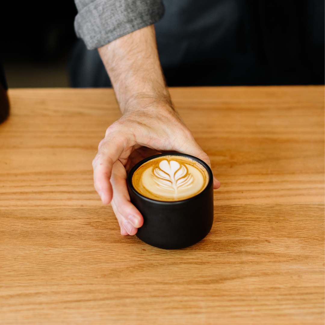 Fellow Monty Milk Art Cups, Double Wall Ceramic Cup