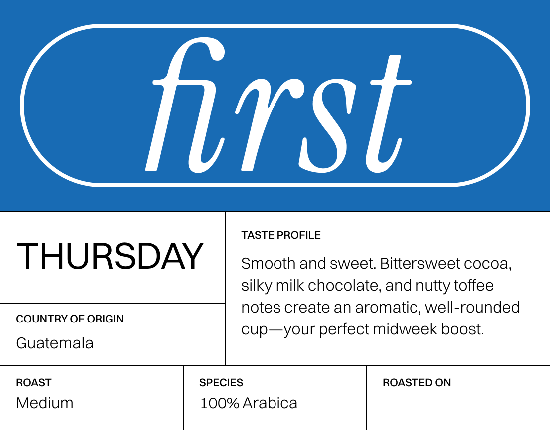 Thursday - Guatemala Coffee Beans