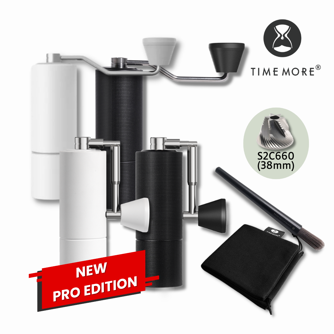 Timemore C3 / C3S / C3 Pro /C3S Pro / S3 Grinder for Pourover V60 coffee brewing 2023 Latest Generation