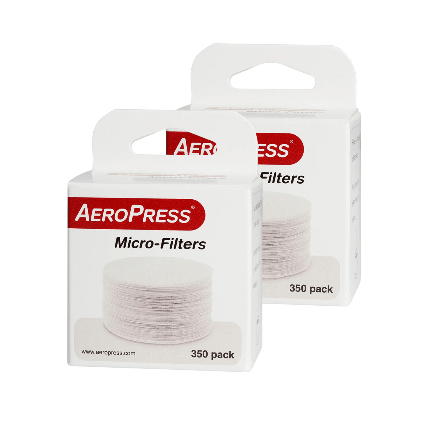 AeroPress® Micro-Filters Replacement - 1 Pack (350 Pieces), Compatible with AeroPress Original and AeroPress Go