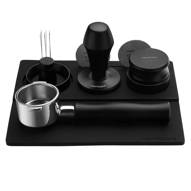Normcore Espresso Tamping Mat V2 / Tamping Station – Silicone Barista Mat for 54mm & 58mm