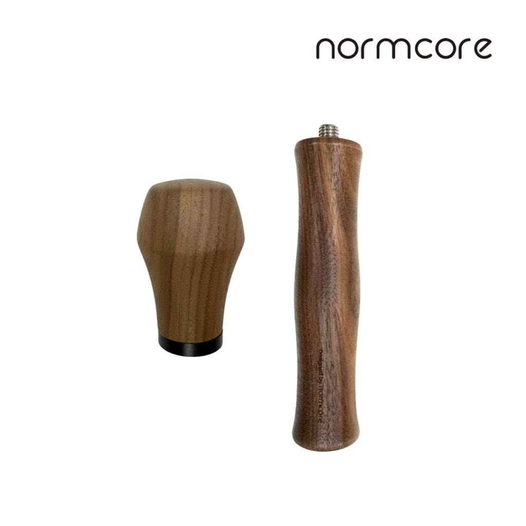 Normcore Wooden Replacement Walnut Handle (Tamper and Portafilter)