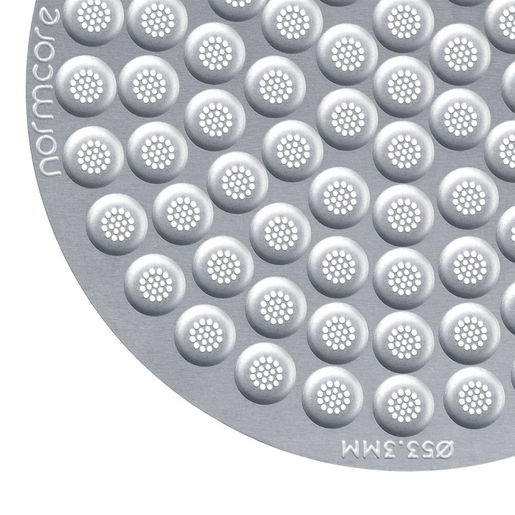 Normcore Ultra Slim 0.8 mm Puck Screen, 316 Stainless Steel / Titanium