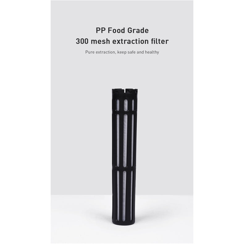 Timemore Icicle Cold Brew Coffee Maker 600ml removable food grade PP filter frosted glass body ice coffee maker