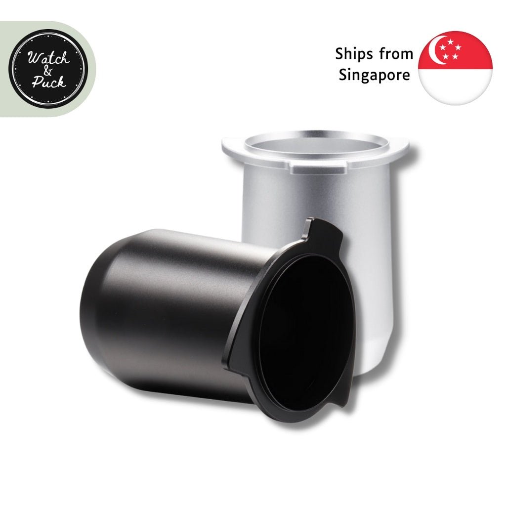 Breville 870/878/880 Dosing Cup Funnel 53mm 54mm for Coffee Grinder Powder Feeder Aluminium Espresso Machine - Watch&Puck