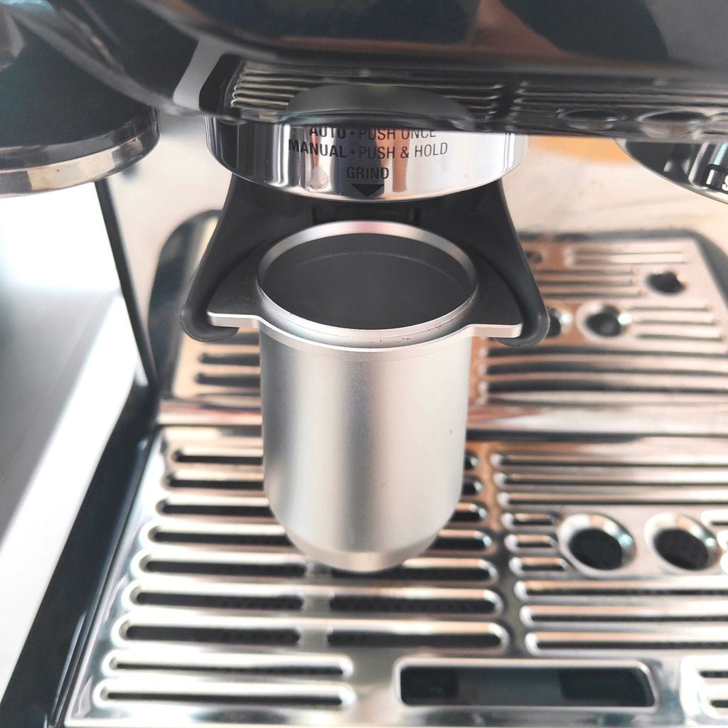 Breville 870/878/880 Dosing Cup Funnel 53mm 54mm for Coffee Grinder Powder Feeder Aluminium Espresso Machine - Watch&Puck