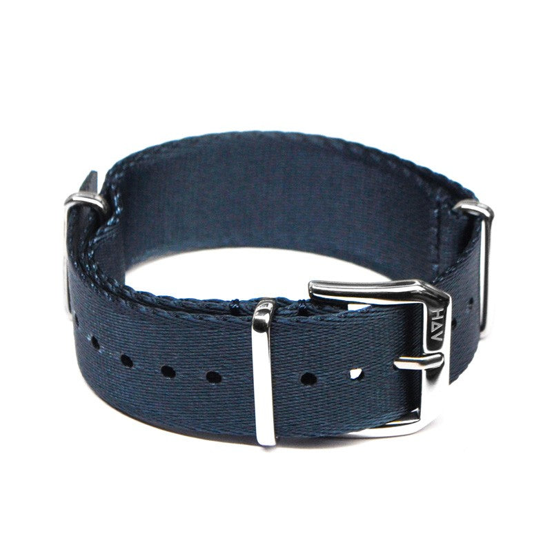 Haveston Parade Series Nylon Watch Strap, 20mm, 22mm, Nato Strap, Stainless Steel Buckle, Ultra fine weave polyamide