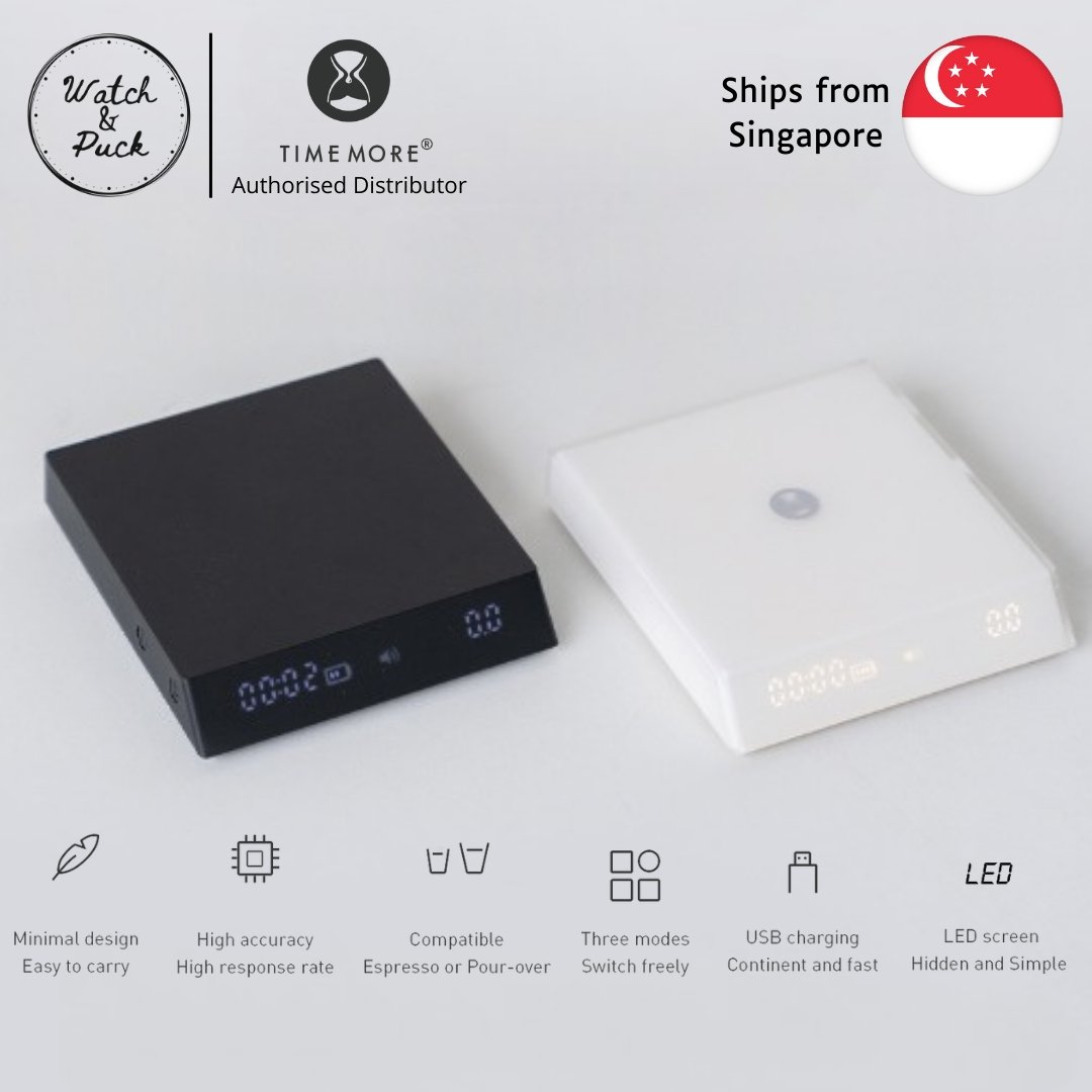 Timemore Black Mirror Nano Espresso Weighing Scale - Watch&Puck