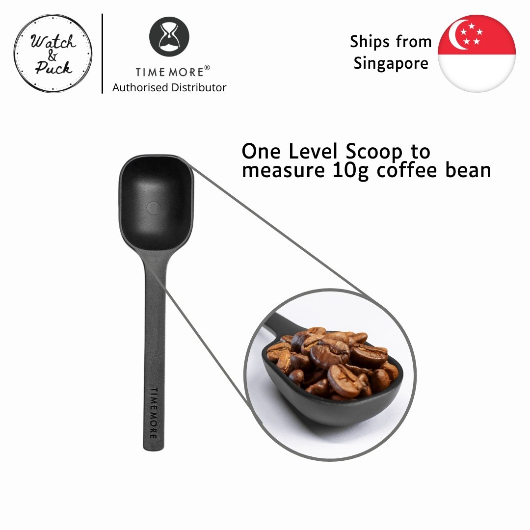 Timemore Calibrated 10g Coffee Scoop Measuring Spoon - Shovelhead design - Watch&Puck