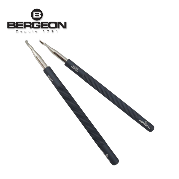 KD89 Bergeon 30027 - Par de palancas con agujas de acero templado y aluminio., amarillo, Minimalista KD89 Bergeon 30027 - Par de palancas con agujas de acero templado y aluminio., amarillo, Minimalista