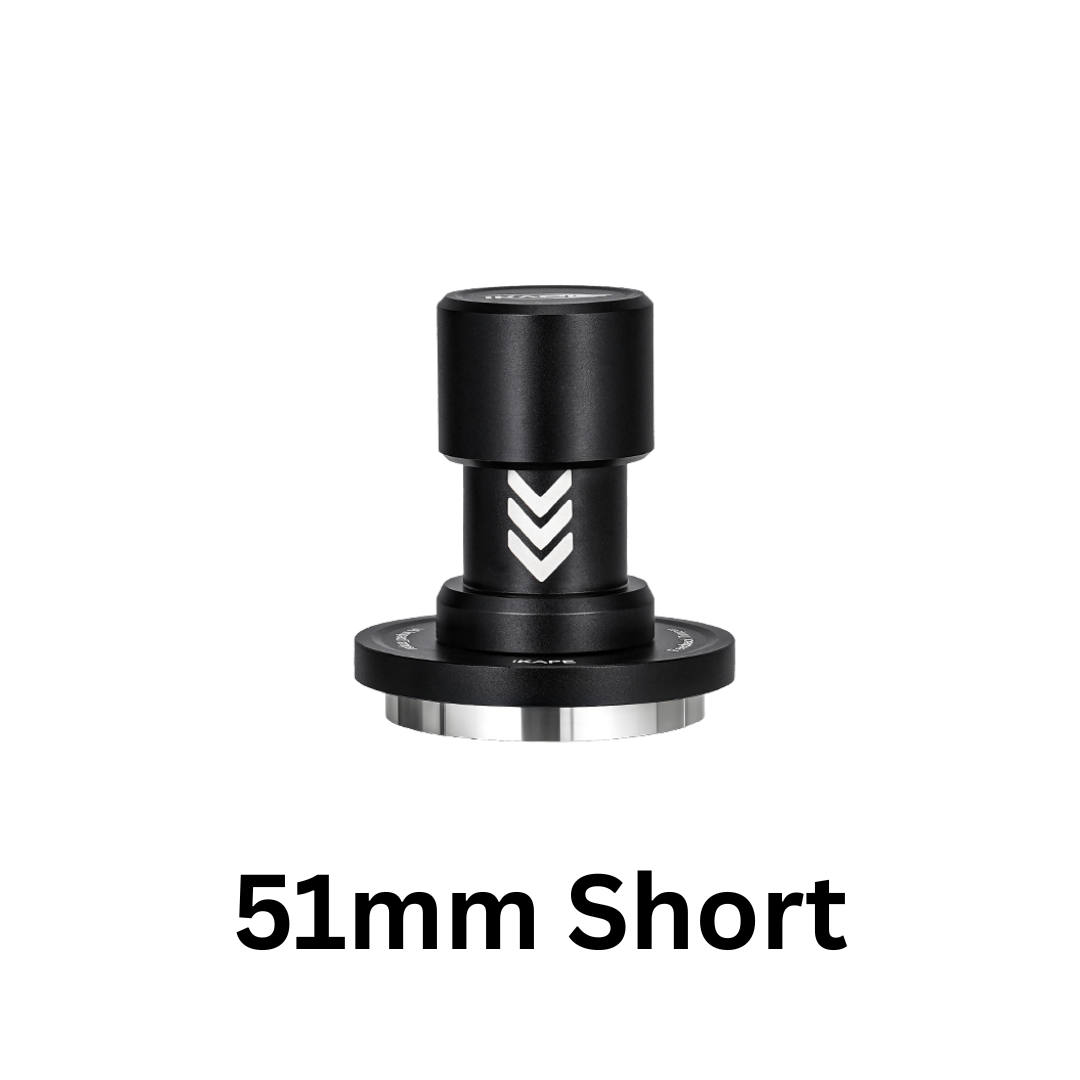 IKAPE V6 Impact Coffee Tamper – Regular & Short Handle Espresso Tamper (51mm / 53.3mm / 58.35mm)