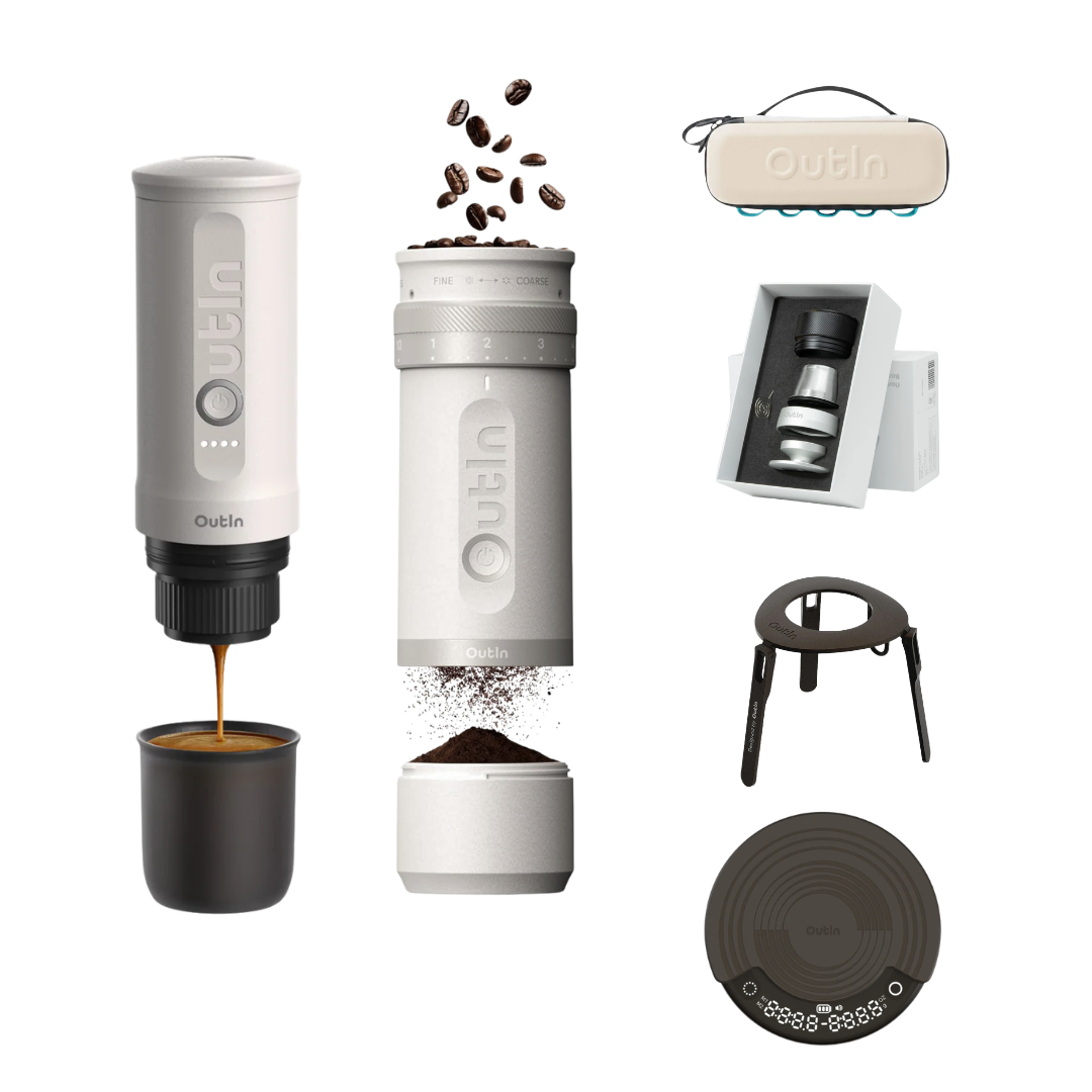 OutIn Nano Ultimate Pro Bundle – The Complete Portable Espresso Upgrade