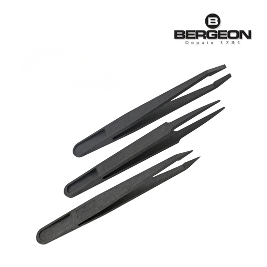 Bergeon ESD Carbon Fiber Tweezers 6751