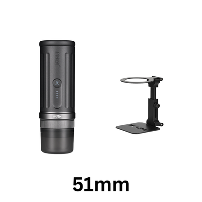IKAPE Portable Coffee Maker with Heating - 51mm / 58mm Espresso Machine with Battery & App Control