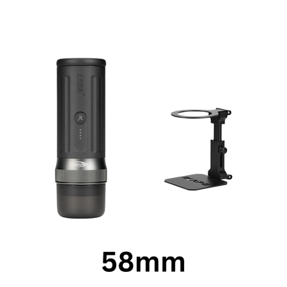 IKAPE Portable Coffee Maker with Heating - 51mm / 58mm Espresso Machine with Battery & App Control