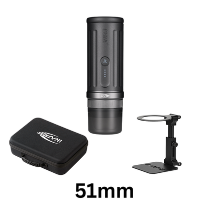 IKAPE Portable Coffee Maker with Heating - 51mm / 58mm Espresso Machine with Battery & App Control