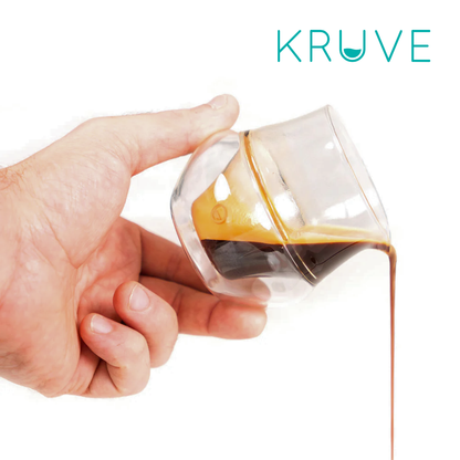 Kruve PROPEL Server - Daddy Got Coffee Edition, Espresso Shot Splitter & Destratification Glass 75ml