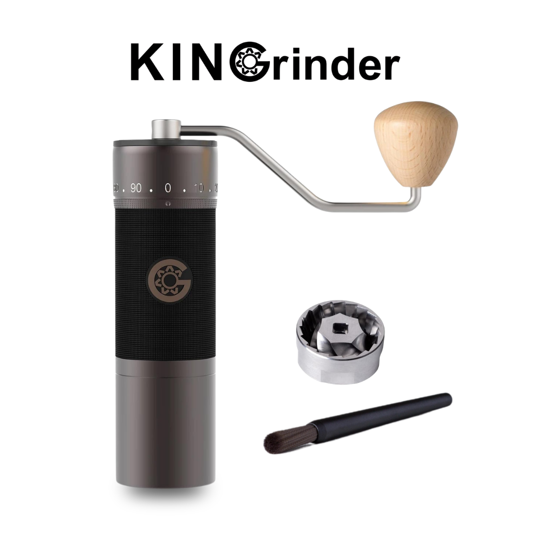 KINGrinder Manual Coffee Grinder K7, K6 & P2 - Premium Hand Grinder for Espresso & Filter Coffee