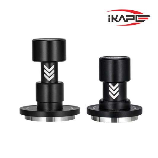 IKAPE V6 Impact Coffee Tamper – Regular & Short Handle Espresso Tamper (51mm / 53.3mm / 58.35mm)