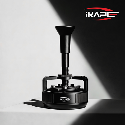 IKAPE One-Press Spring-Back Espresso WDT Tool V4, 0.25mm Adjustable 14-Needle Coffee Distributor