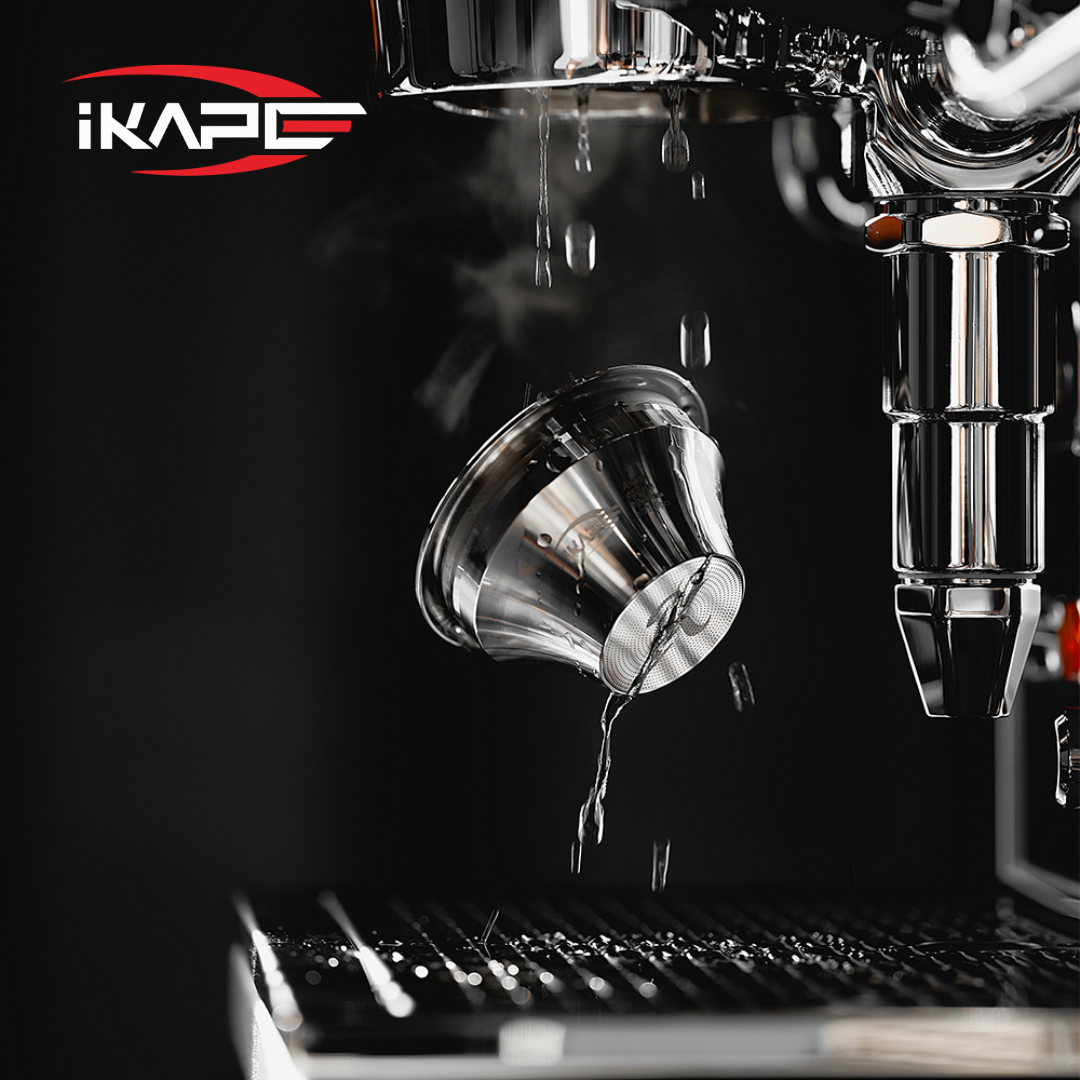IKAPE Variable Diameter Espresso Portafilter Basket, 58mm/54mm to 32mm, Step-Down Precision Basket