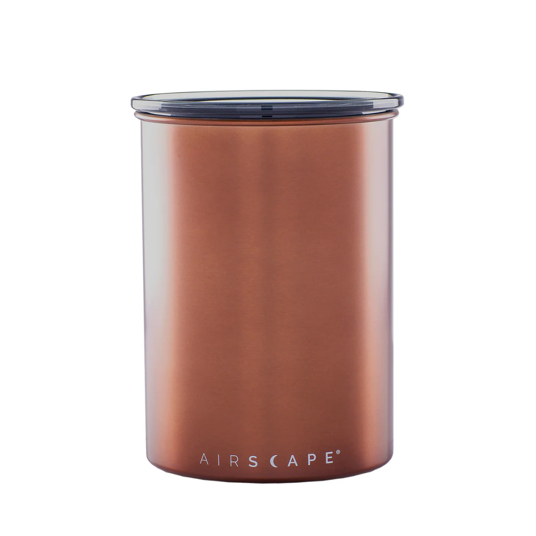 Airscape® Classic Coffee Canister – Oxygen-Removing Storage (250g / 500g / Kilo 1kg)