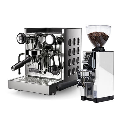 Rocket Appartamento TCA + Eureka Mignon Libra 65 All Purpose