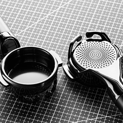 IKAPE Variable Diameter Espresso Portafilter Basket, 58mm/54mm to 32mm, Step-Down Precision Basket
