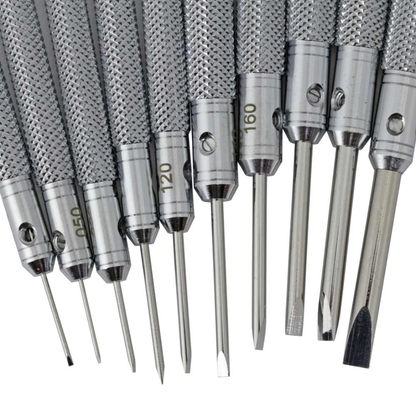 Bergeon 30080 Swiss Made Watchmaker Screwdriver, Individual Replacement Screwdriver, Various Sizes Available