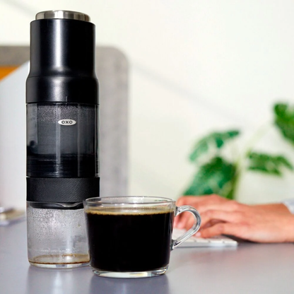 OXO Rapid Coffee Brewer - Portable Espresso-Style Coffee Maker (Hot & Cold Brew)