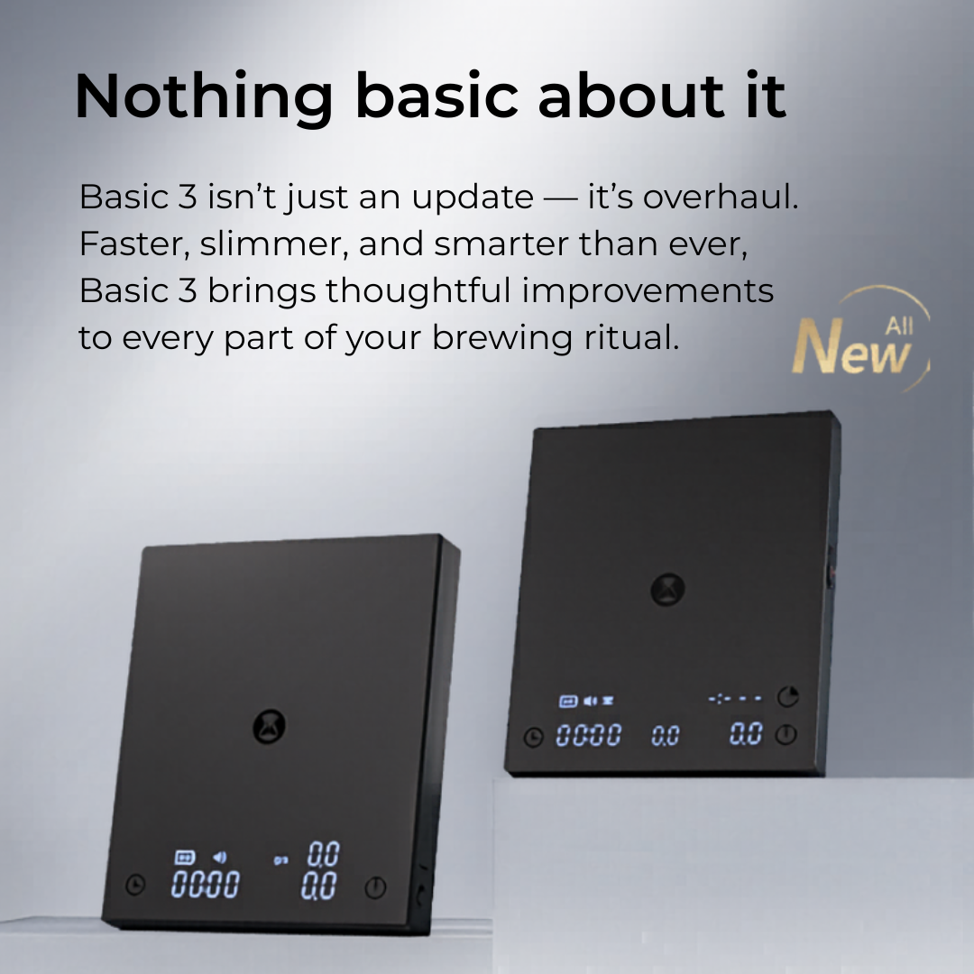Timemore Black Mirror Basic 3 Coffee Scale - Espresso & Pour Over Scale with Ratio Mode