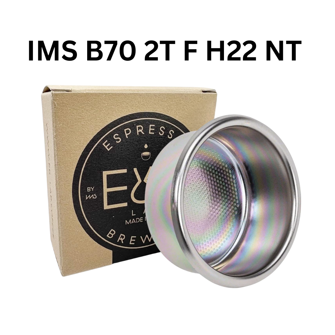 IMS 58mm Competition Filter Basket (Standard / Nanotech Coated), Fits E61 Portafilter, 18–22g Dose, VST