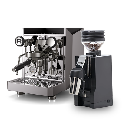 Rocket Giotto R Fast + Eureka Mignon Zero 65 All Purpose
