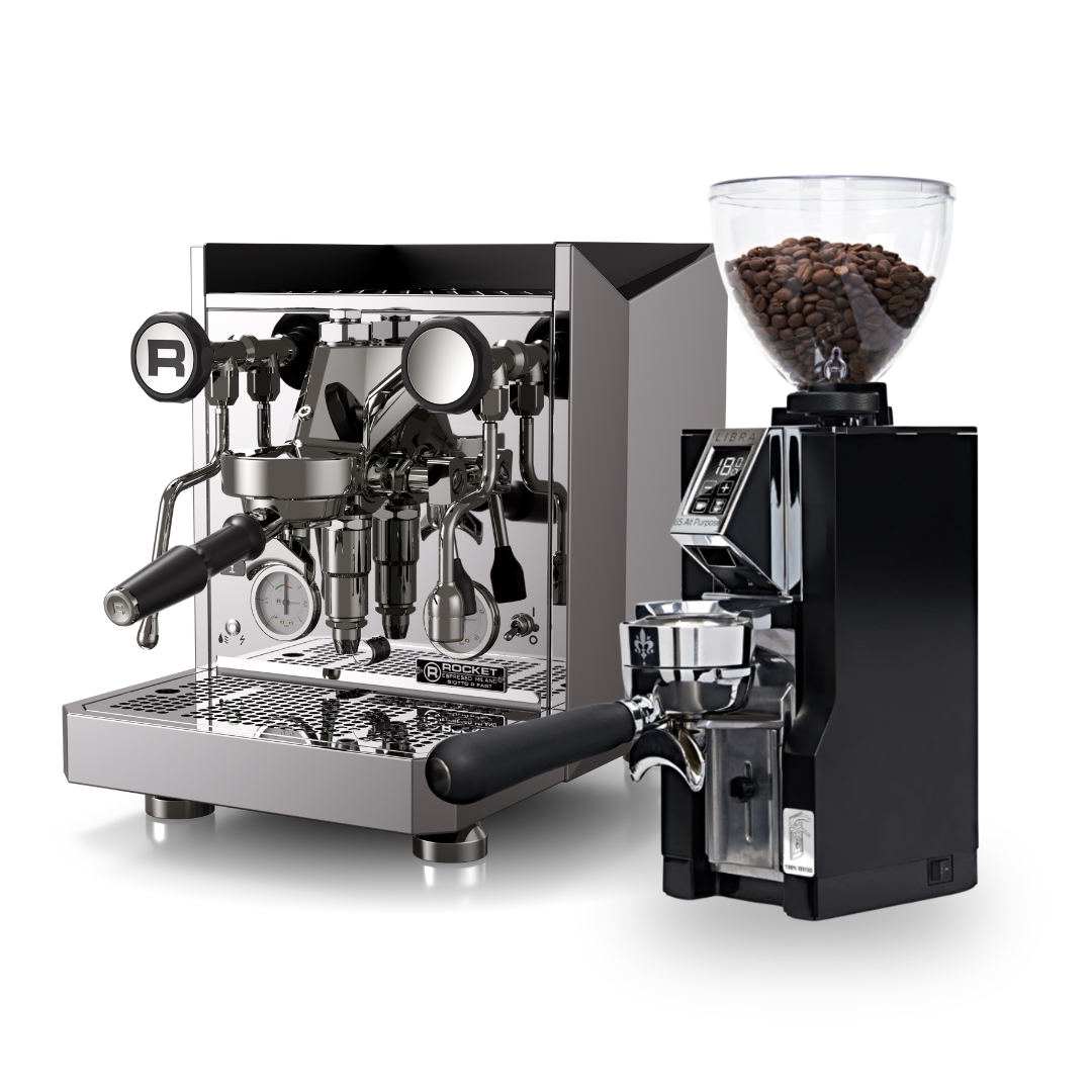 Rocket Giotto R Fast + Eureka Mignon Libra 65 All Purpose