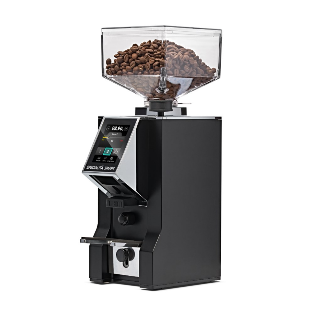 Eureka Mignon Specialita Smart Grinder - Burr Distance Sensor, Silent, Touchscreen, 55mm