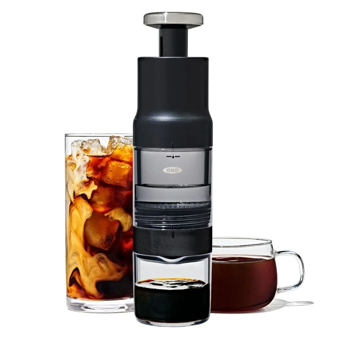 OXO Rapid Coffee Brewer - Portable Espresso-Style Coffee Maker (Hot & Cold Brew)