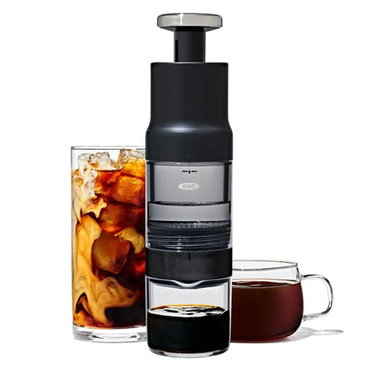 OXO Rapid Coffee Brewer - Portable Espresso-Style Coffee Maker (Hot & Cold Brew)