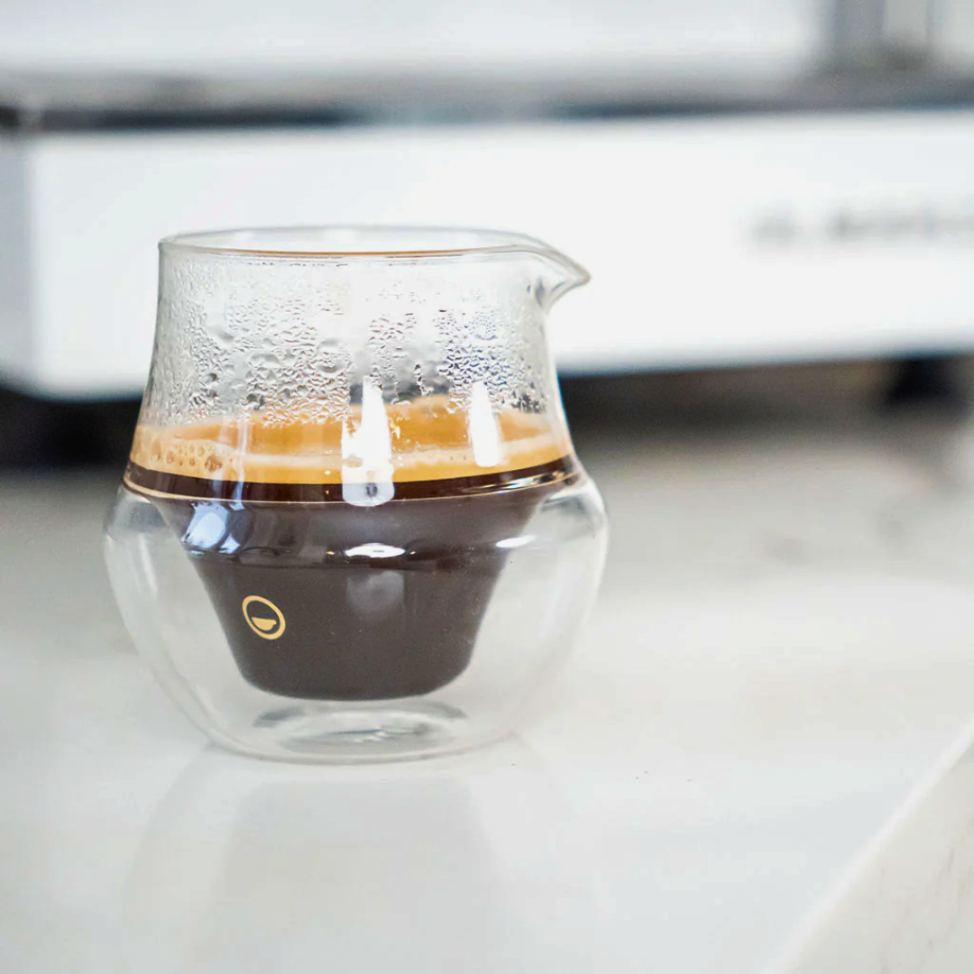 Kruve PROPEL Server - Daddy Got Coffee Edition, Espresso Shot Splitter & Destratification Glass 75ml