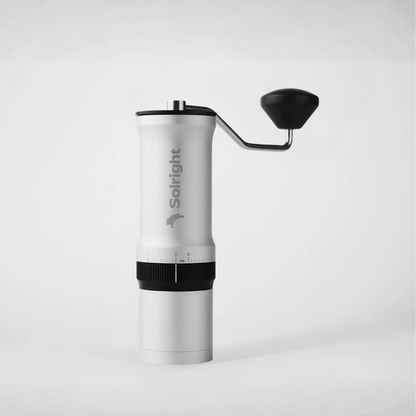 Solright DB-1 Manual Coffee Grinder – 38mm Stainless Steel Burr, 80 Grind Settings, Made in Taiwan