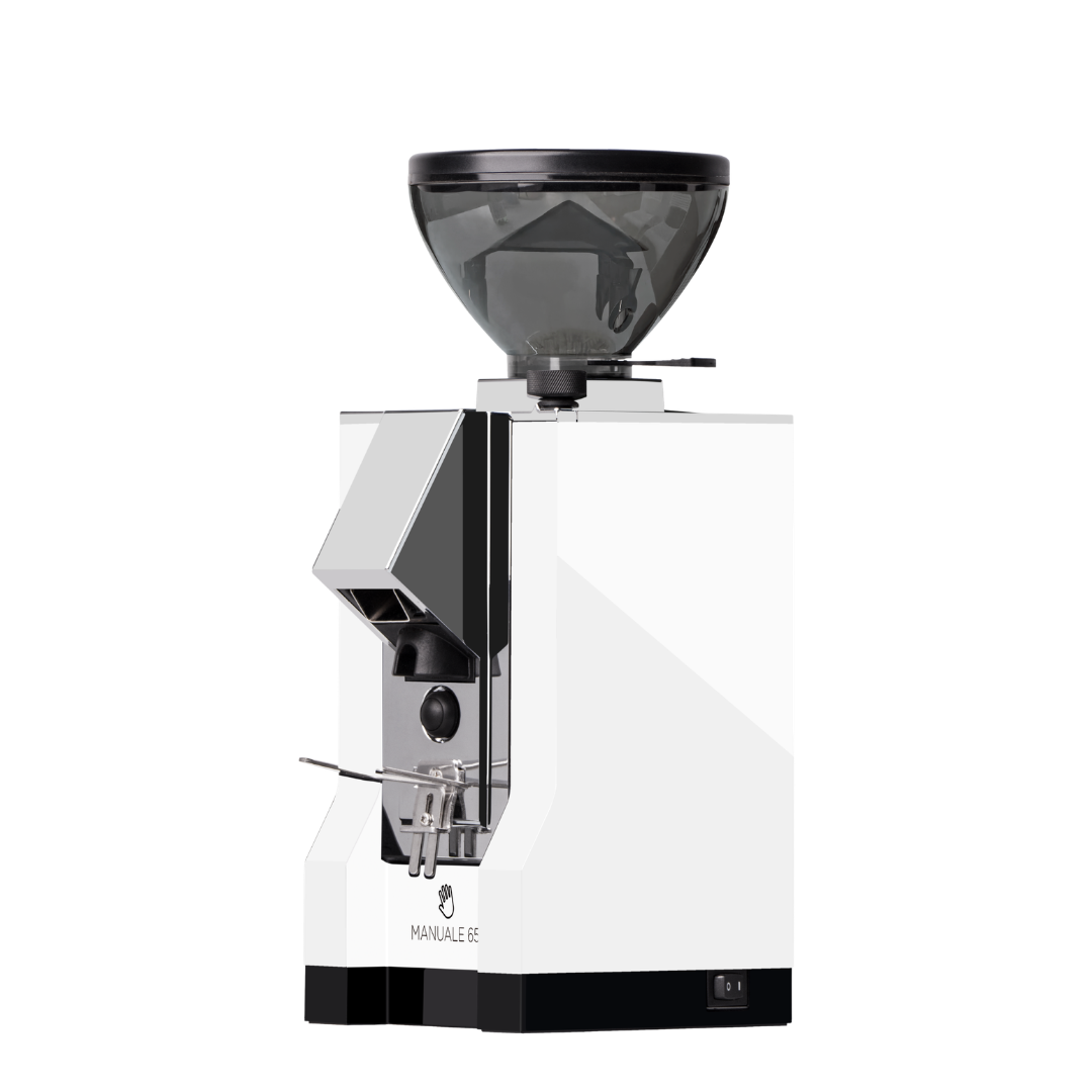 Eureka Mignon Manuale 65 Espresso Grinder, 65mm Flat Burrs, Stepless Grind Adjustment