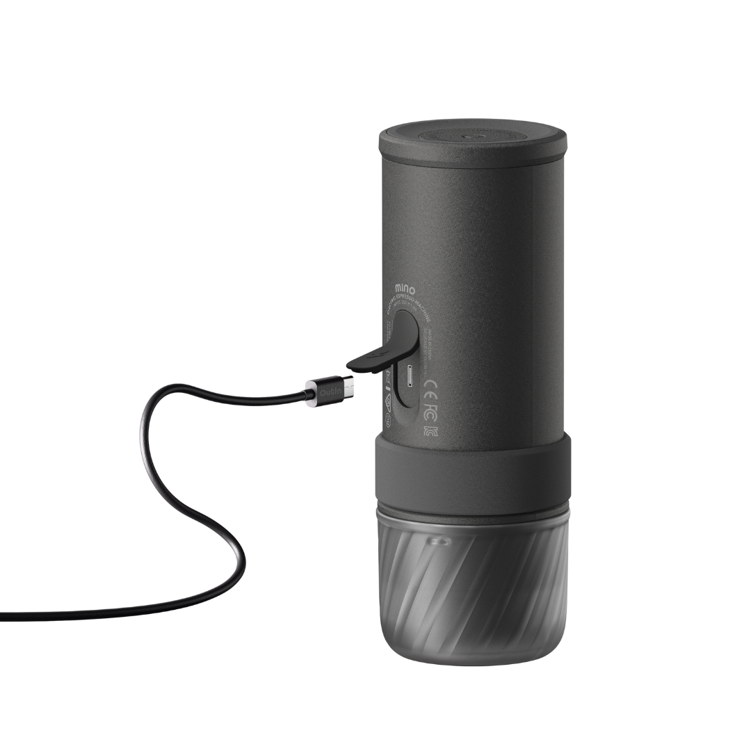 OutIn Mino Portable Electric Espresso Machine – 22 Bar Self-Heating Travel Coffee Maker