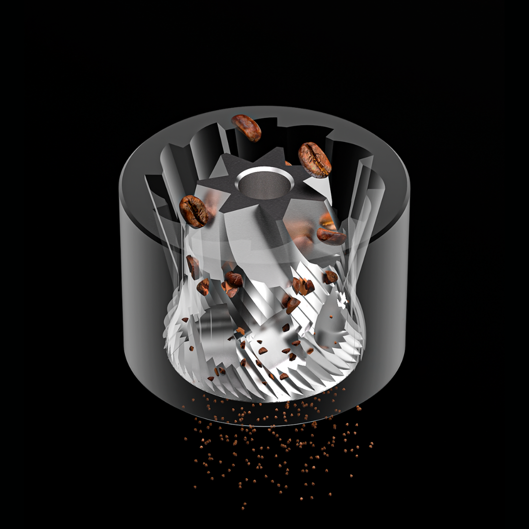 Timemore x MILLAB M01 Manual Coffee Grinder, 44mm Pineapple Burr, Espresso & Pour Over