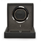 Premium Cub Watch Winder with Protective Cover by WOLF 1834 - Elegant and Efficient Automatic Watch Winding Solution