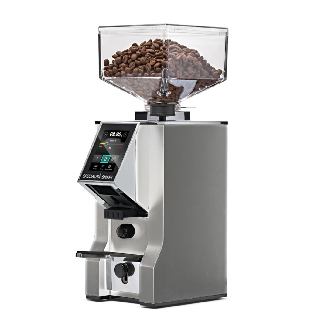 Eureka Mignon Specialita Smart Grinder - Burr Distance Sensor, Silent, Touchscreen, 55mm